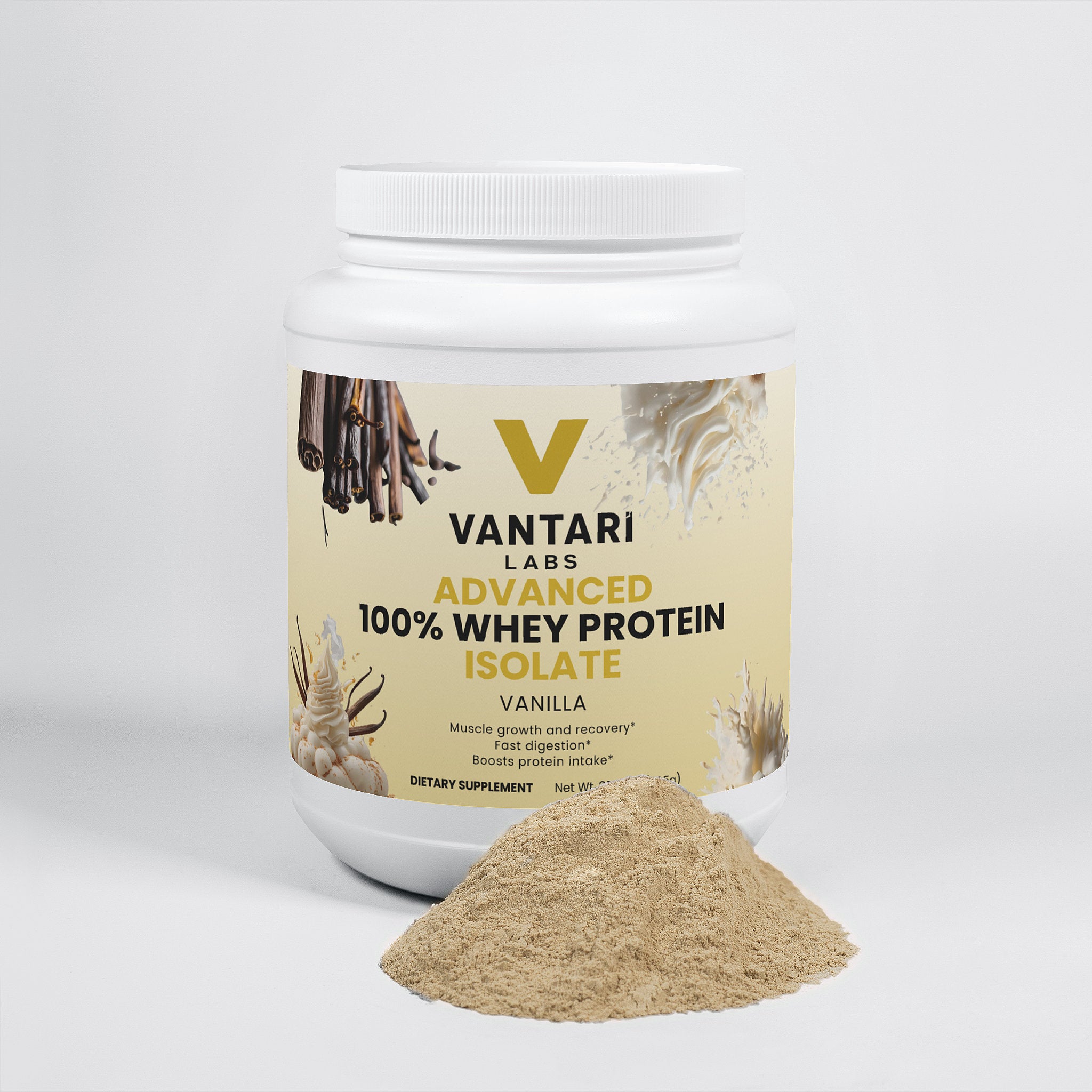 Advanced 100% Whey Protein Isolate (Vanilla)